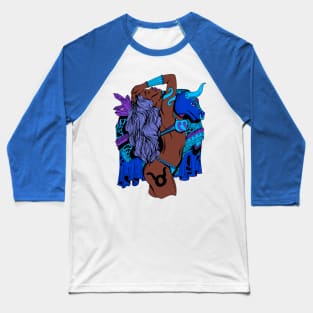 Taurus Beauty - Blue Edition Baseball T-Shirt